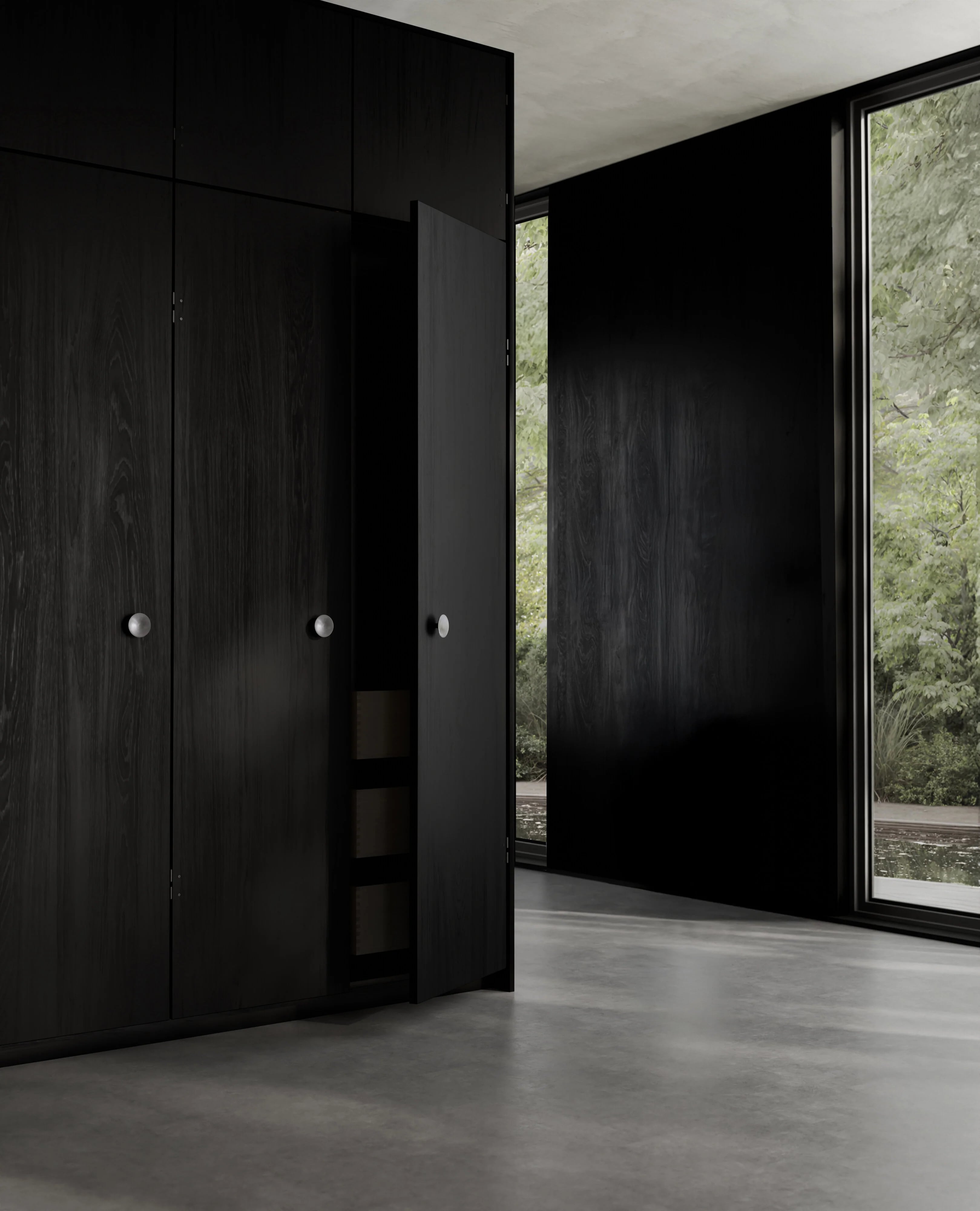 Ручки-кнопки HiHat Maxi — Brushed Steel