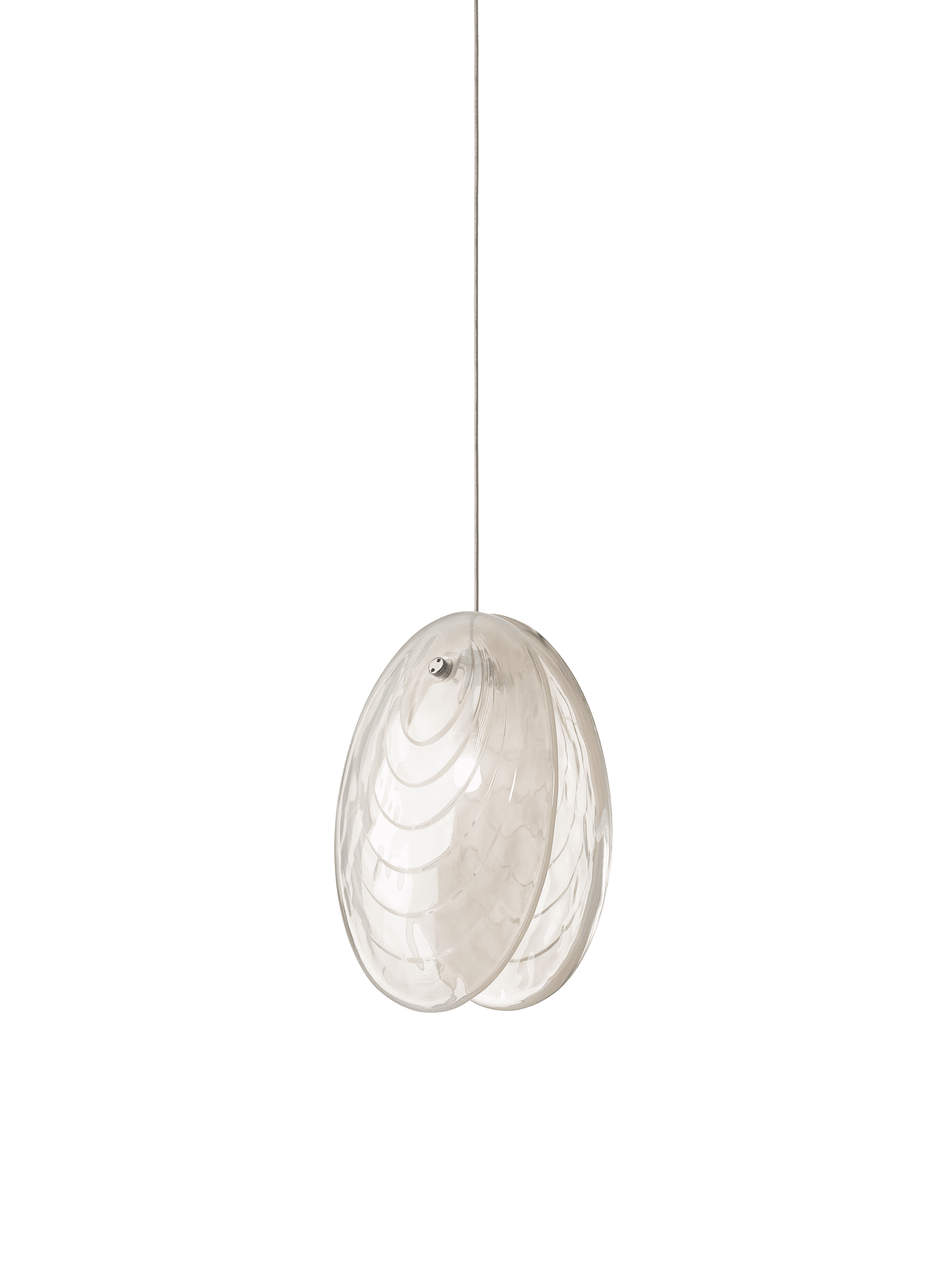 Подвесной светильник Mussels alabaster/anthracite