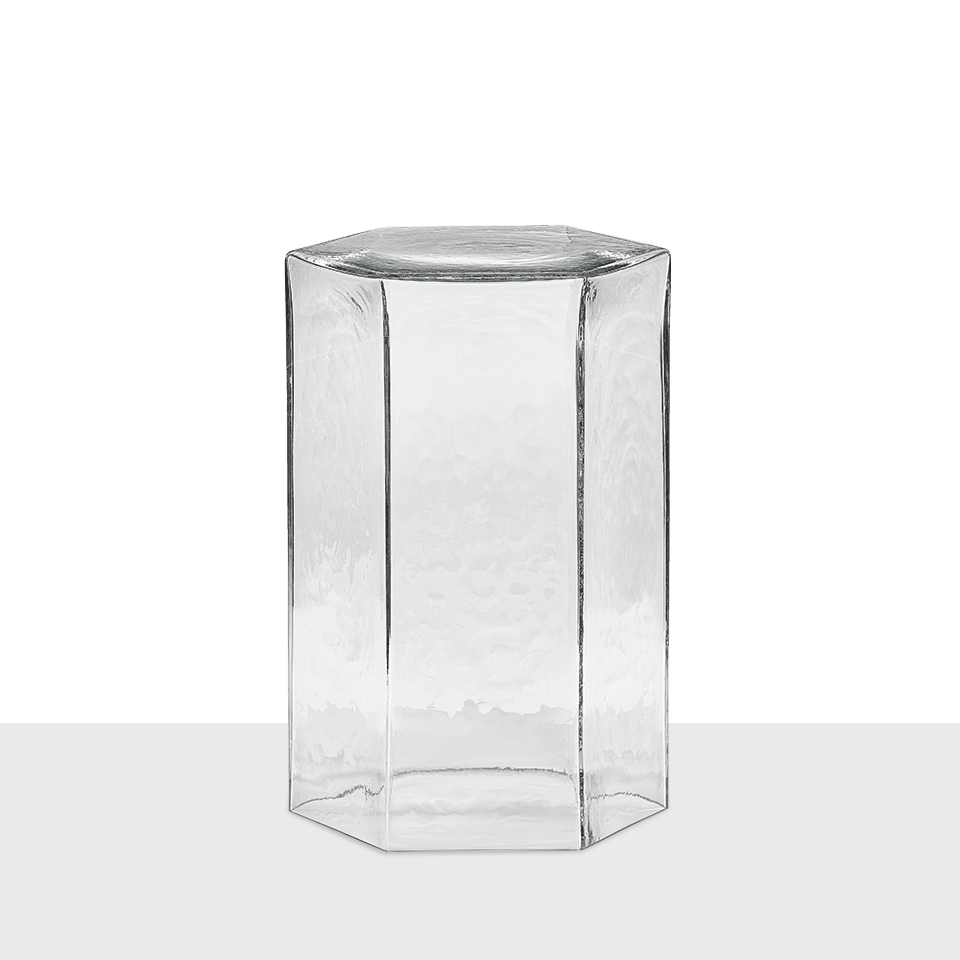 Журнальный столик Hex Large Clear