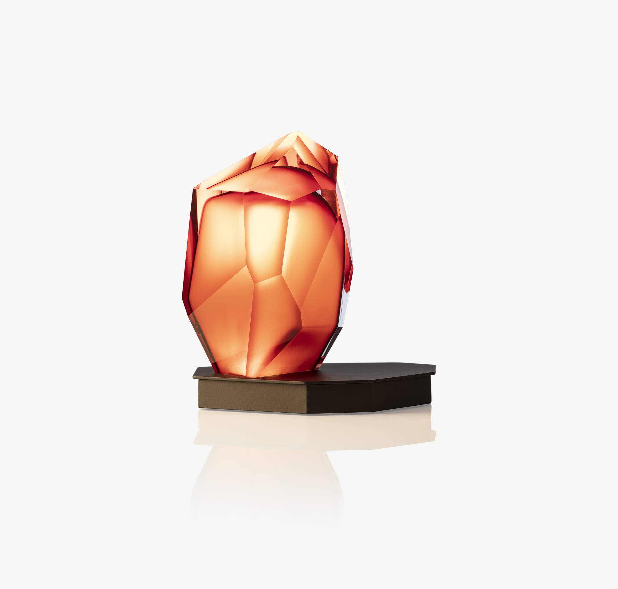 Настольная лампа Crystal Rock Red