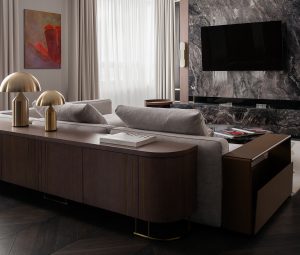 Квартира в ЖК Spires, Дизайнер интерьера Ольга Молоткова