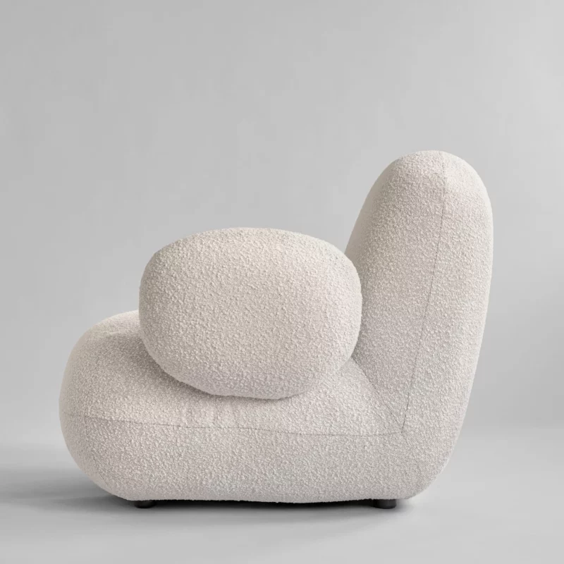 Кресло Toe Flat — Off White