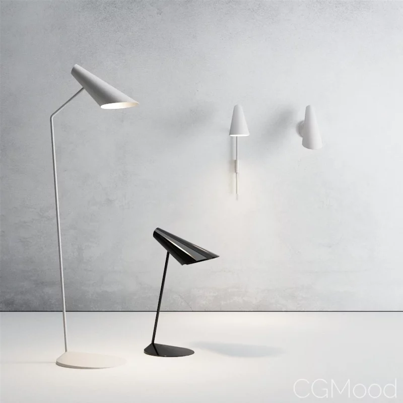 Торшер I.Cono 0712 White