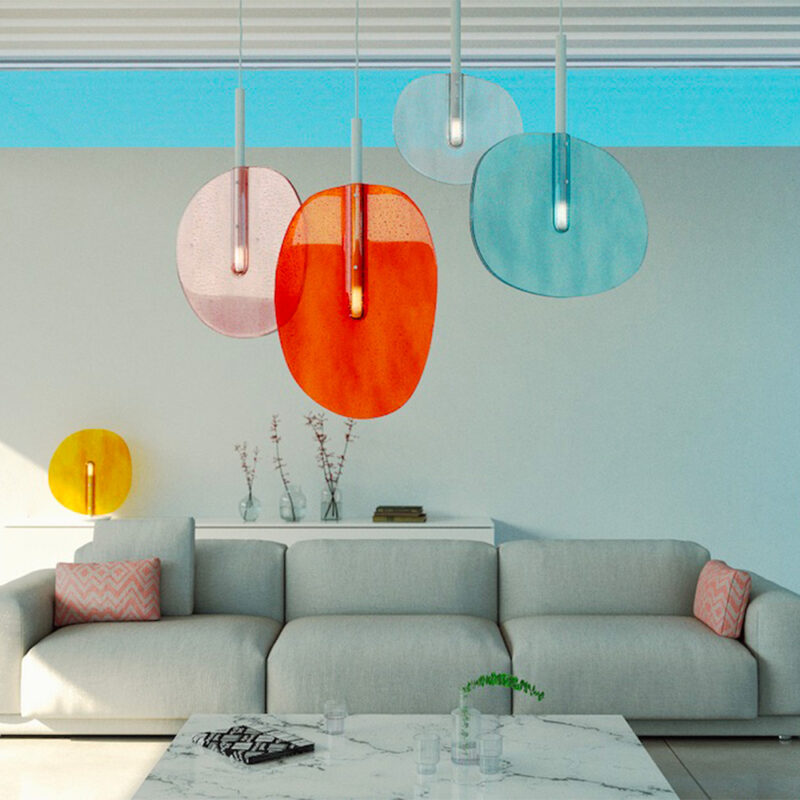 Подвесной светильник Lollipop Glass Shape D
