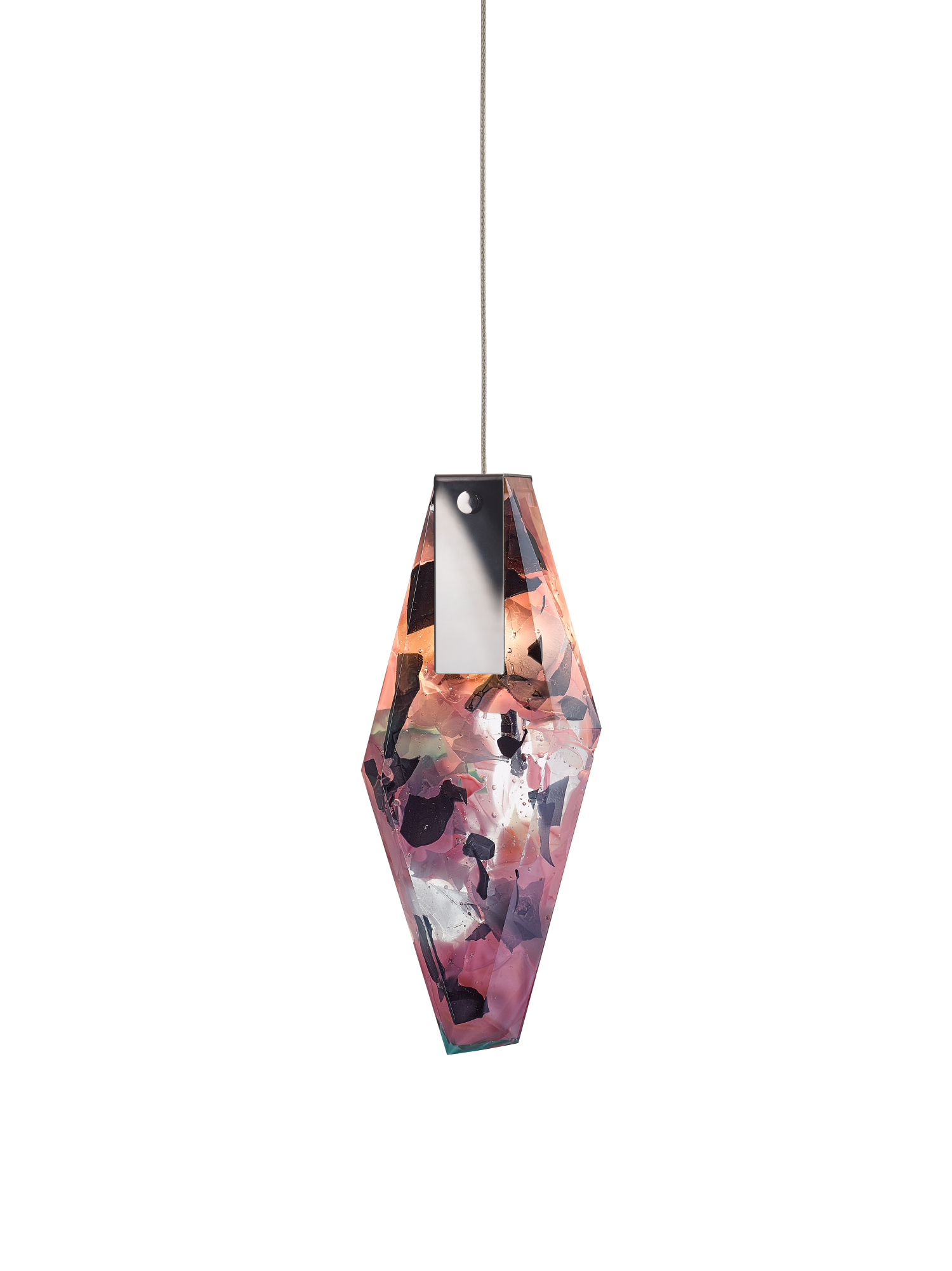 Fragments Long в цвете Flamingo Mint