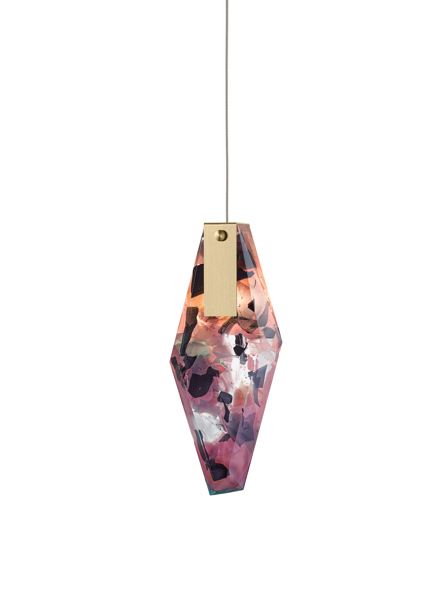 Fragments Long в цвете Flamingo Mint
