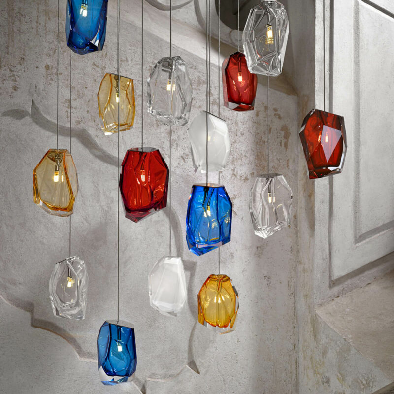 Подвесной светильник Crystal Rock Red