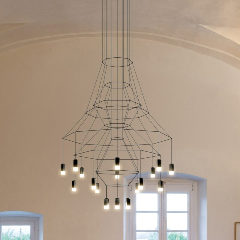 Люстры Wireflow от Vibia
