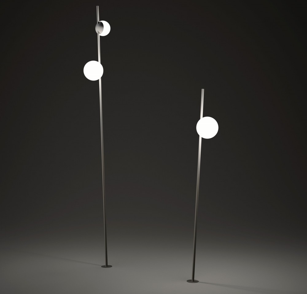 Уличные напольные светильники June от Vibia