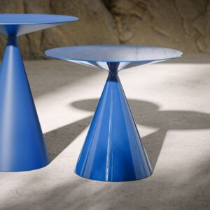 Журнальный столик Micro Clay Glossy Oltremare Blue