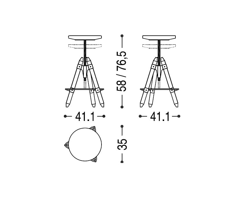 Барный стул Ello