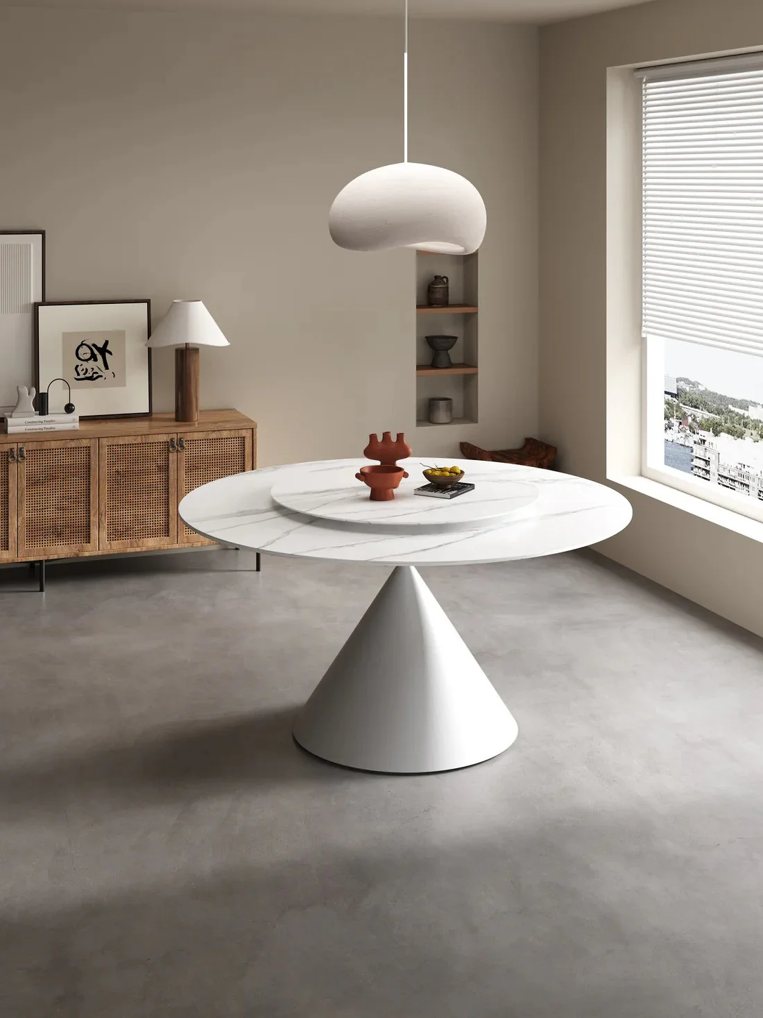 Стол Clay + Lazy Susan