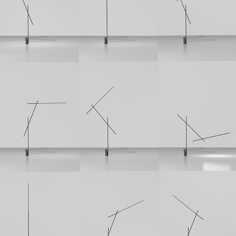 Напольный светильник Flamingo Black