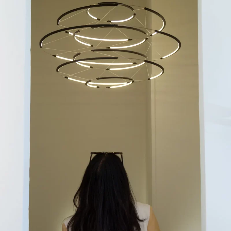 Подвесной светильник Drop 9 Black