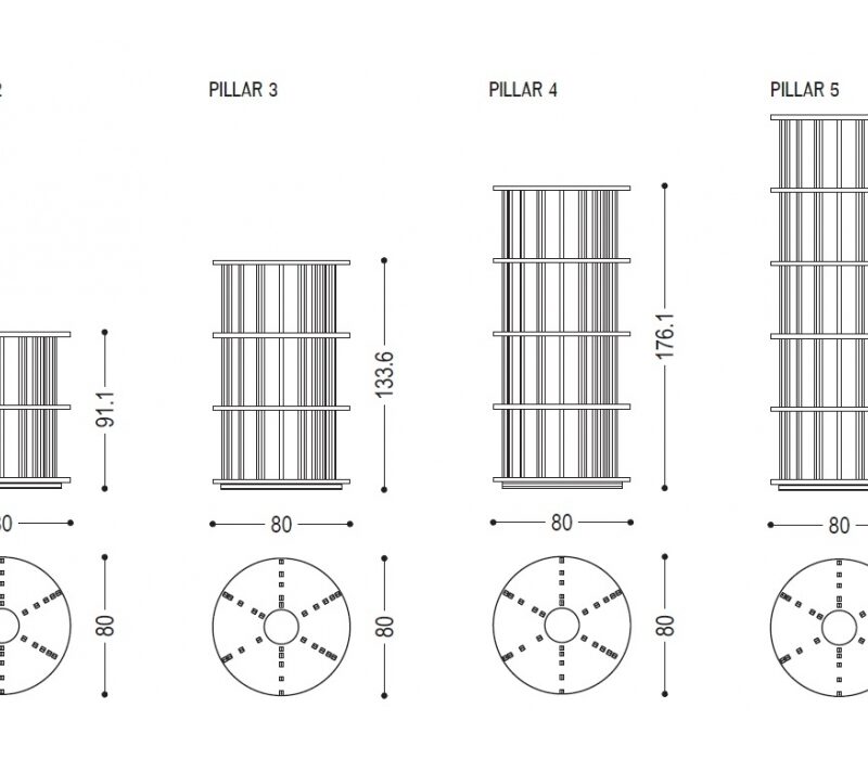Книжный шкаф Pillar