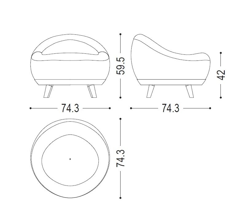 Кресло Maui Soft