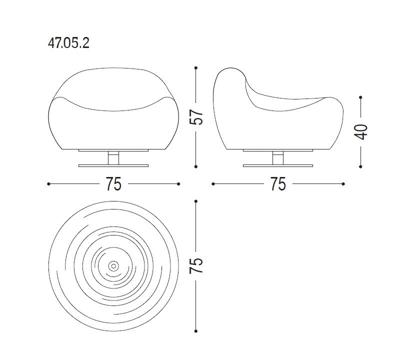 Кресло Maui Swivel