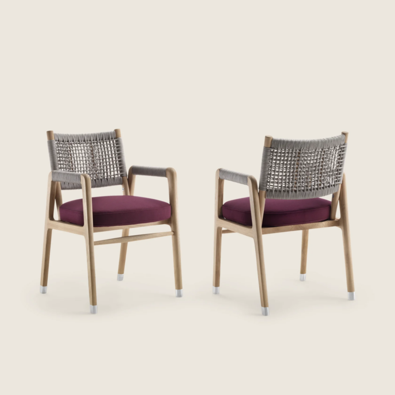 Стул с подлокотниками Ortigia