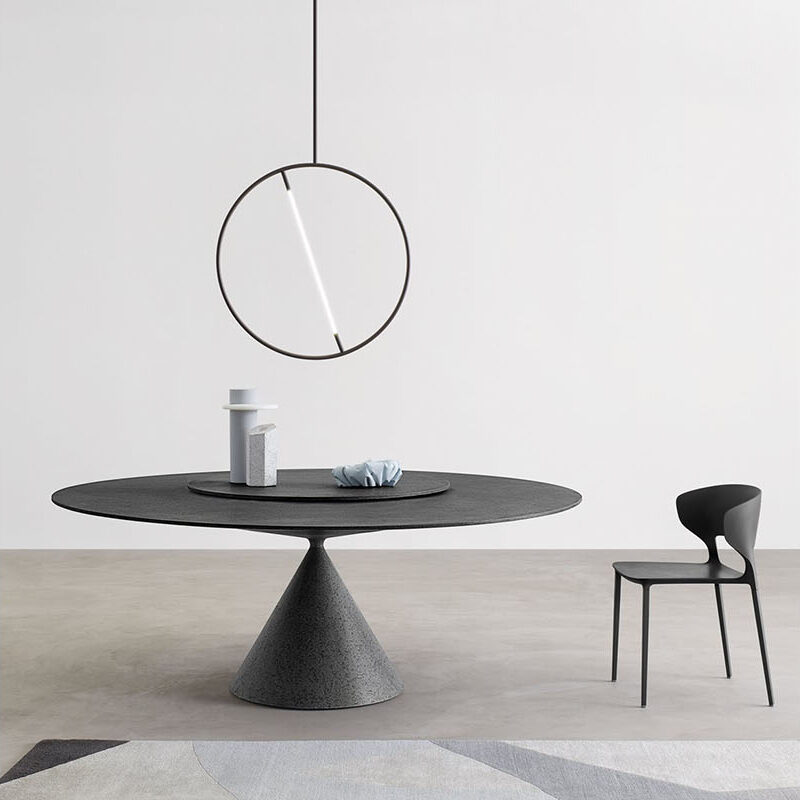 Обеденный стол Clay с Lazy Susan