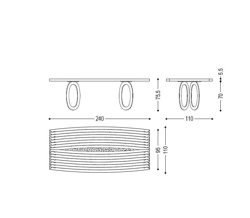 Обеденный стол Hypnotic