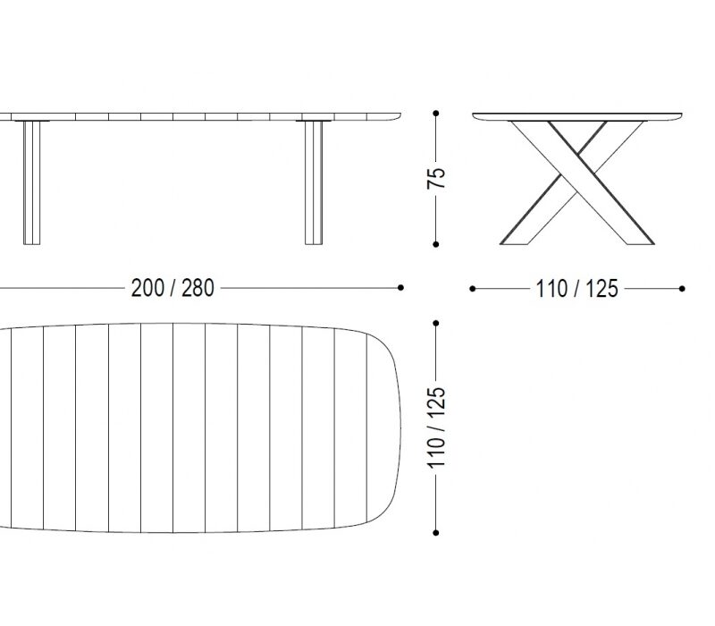 Обеденный стол Paco Wood