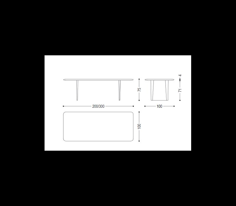 Обеденный стол Vela
