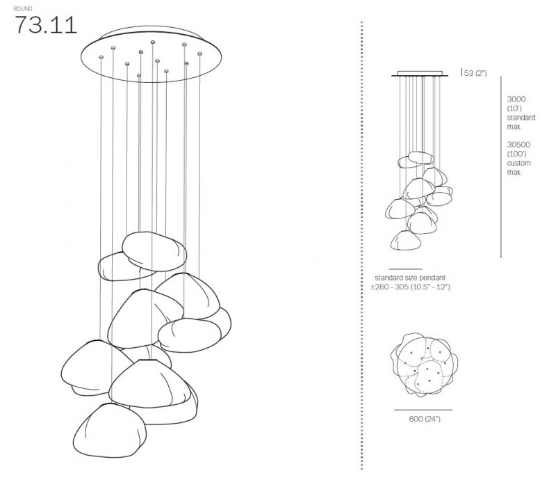 Подвесной светильник 73
