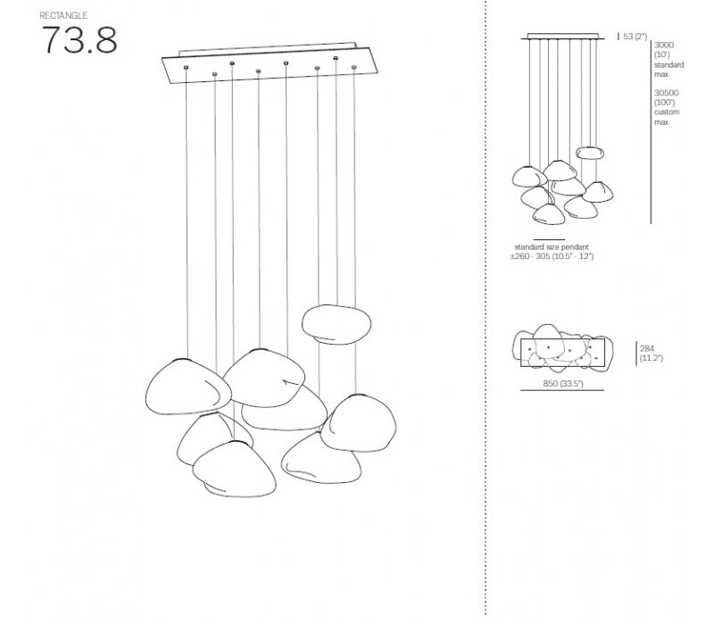 Подвесной светильник 73