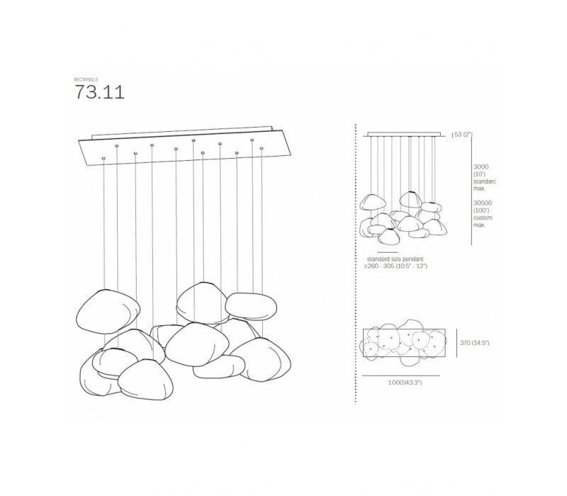 Подвесной светильник 73