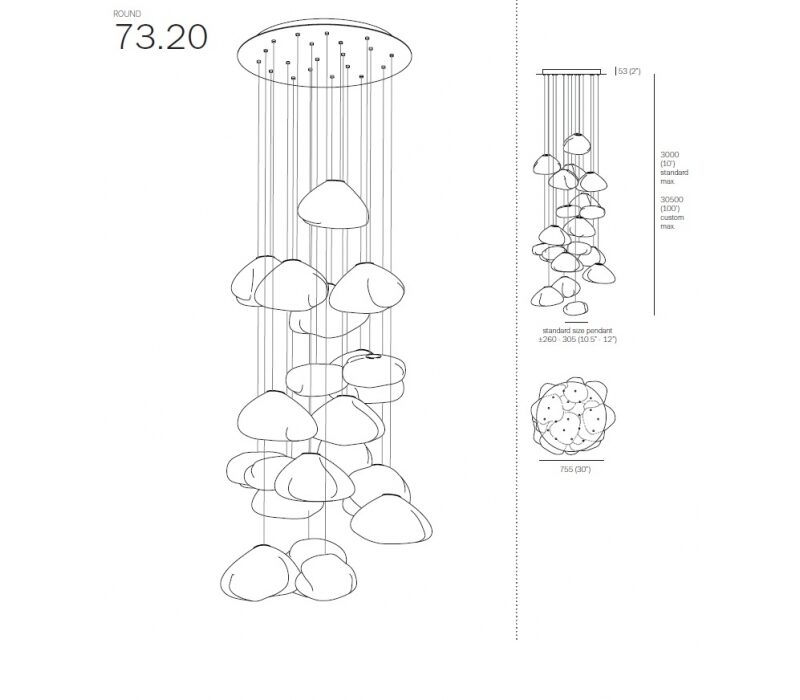 Подвесной светильник 73