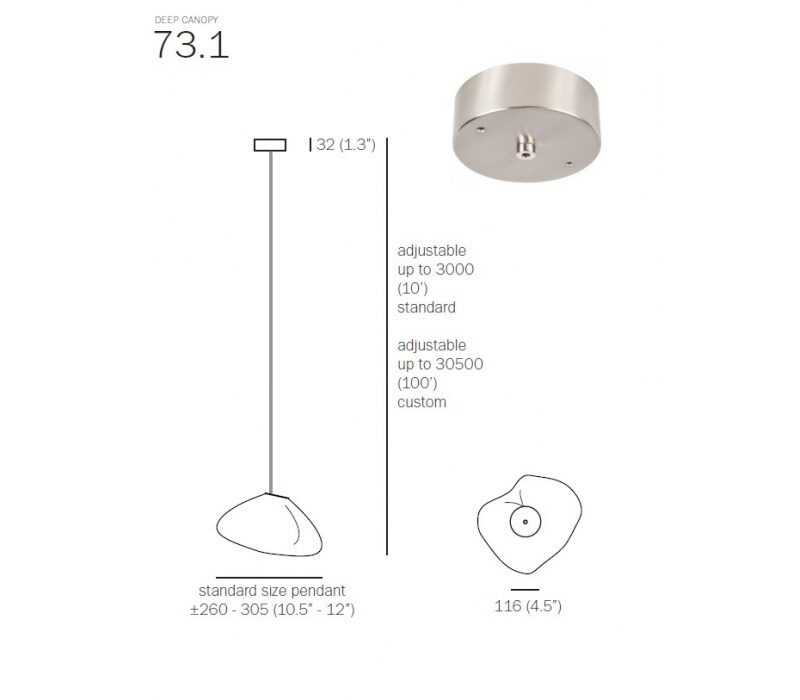 Подвесной светильник 73