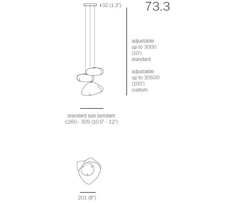 Подвесной светильник 73