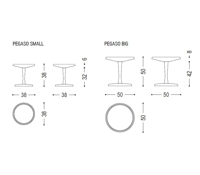 Журнальный столик Pegaso