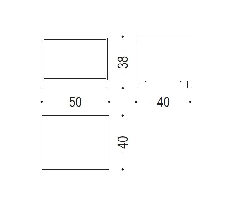 Прикроватная тумба Rialto Night Fly