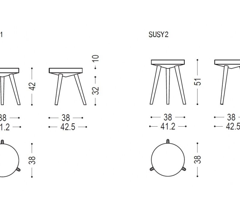 Приставной столик Susy