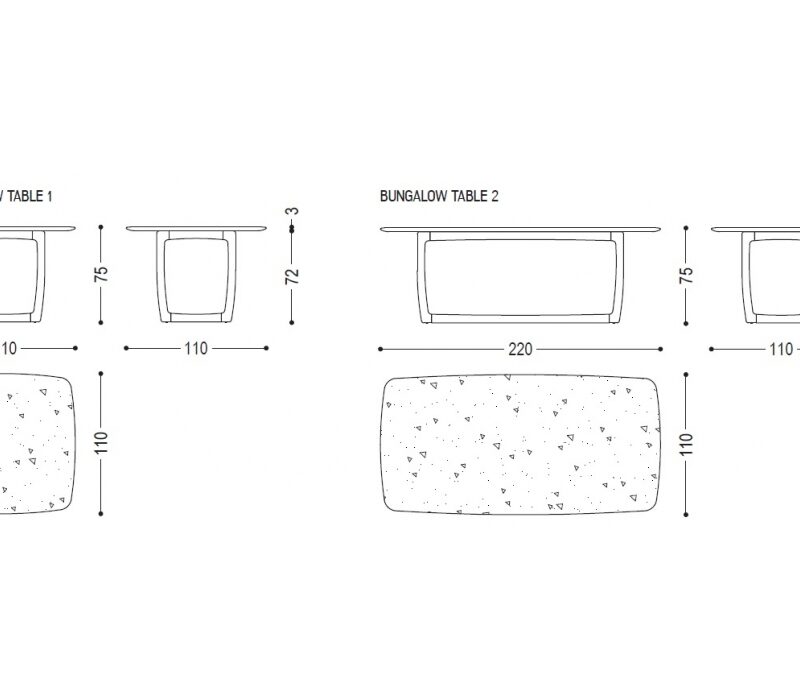 Обеденный стол Bungalow outdoor