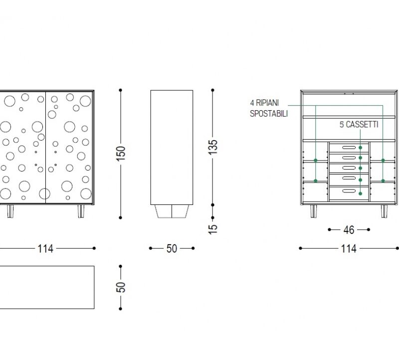 Комод Move High