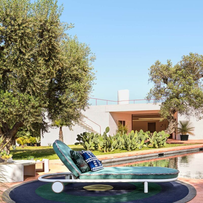 Шезлонг Trampoline