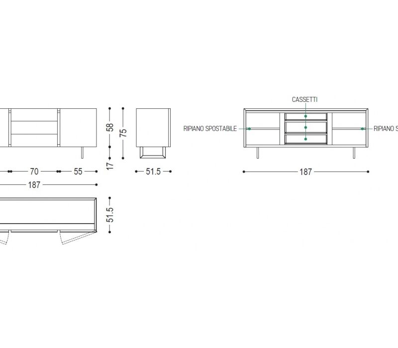 Комод Pandora Up Small