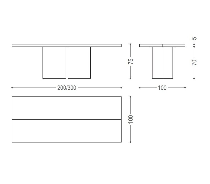 Обеденный стол Ambo