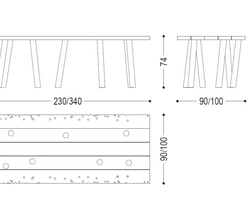 Стол Briccole Venezia