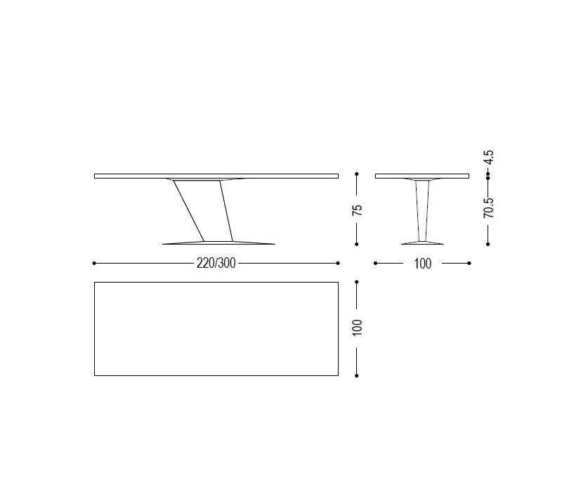 Стол Simple Blues