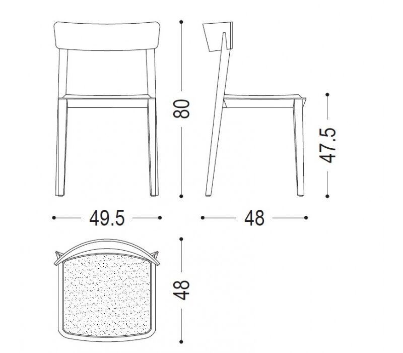 Стул Mia Leather