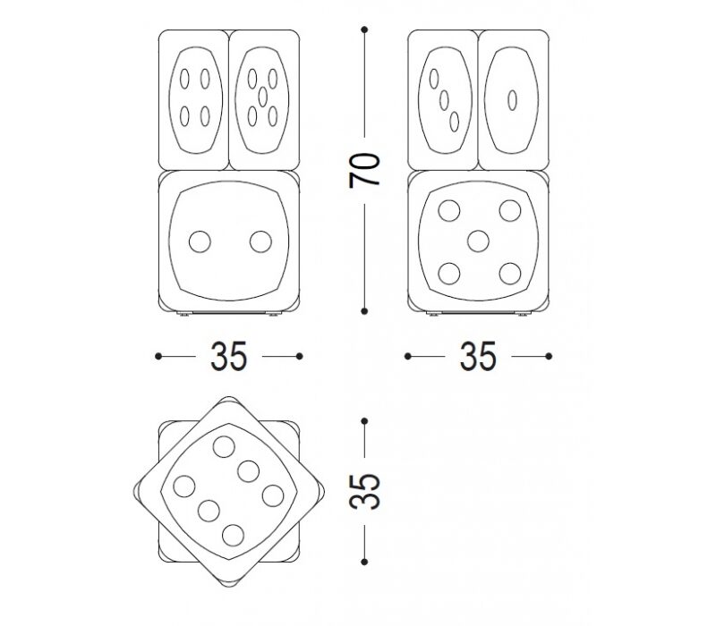 Табурет Dadone Big