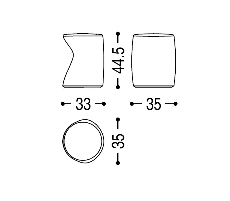 Табурет Fiord