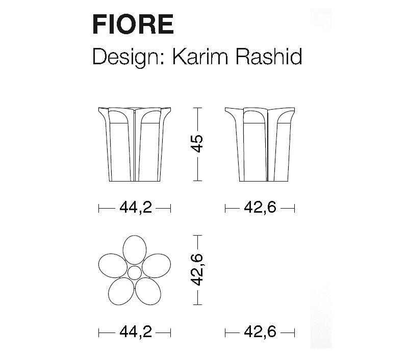 Табурет Fiore