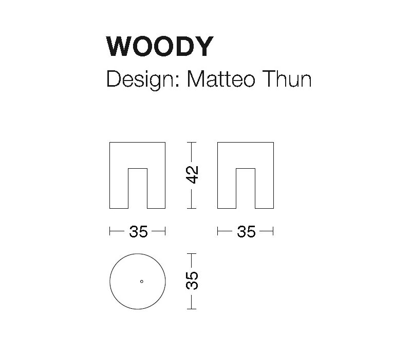 Табурет Woody