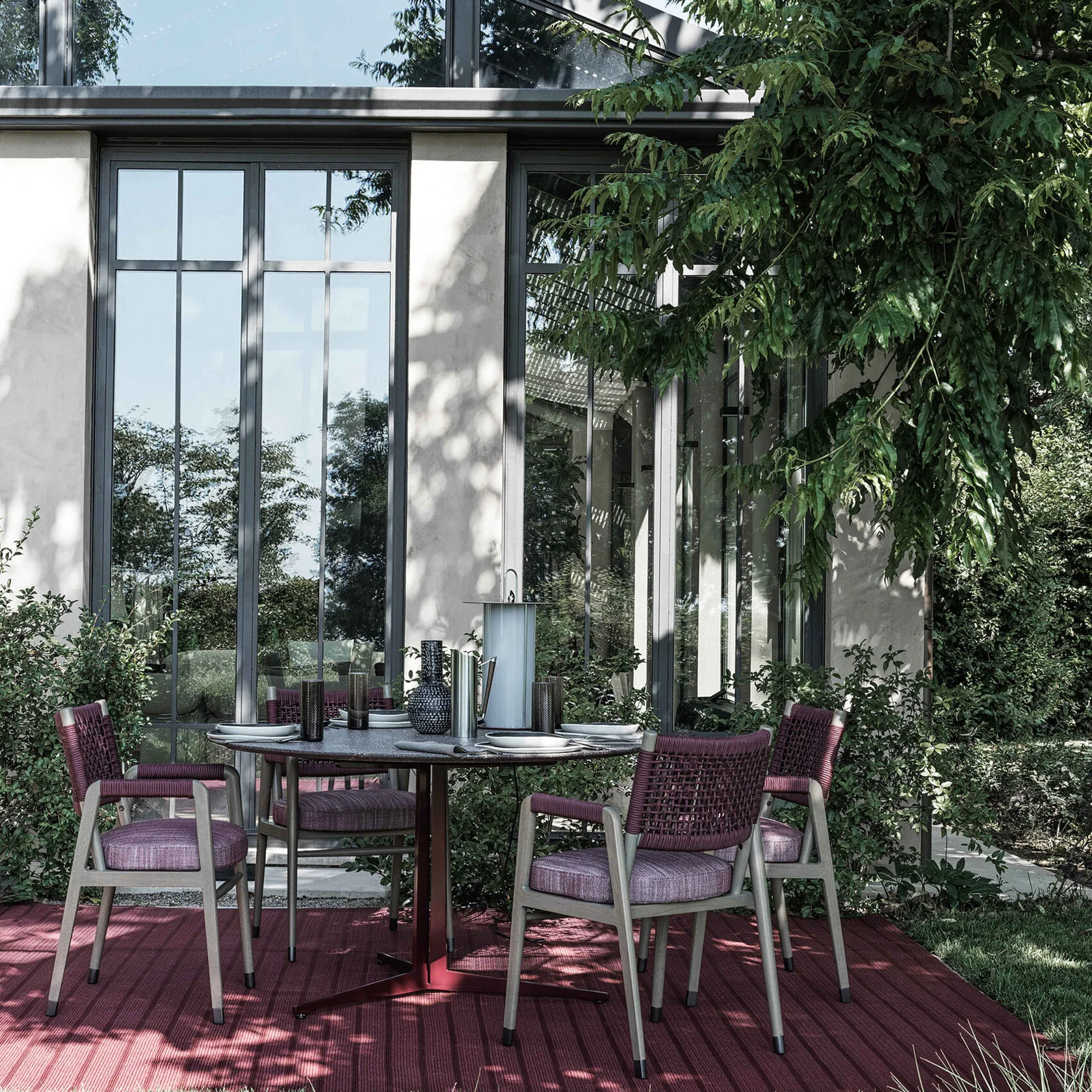 Стул с подлокотниками Ortigia outdoor