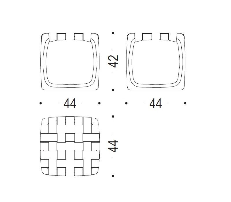 Табурет Bungalow outdoor