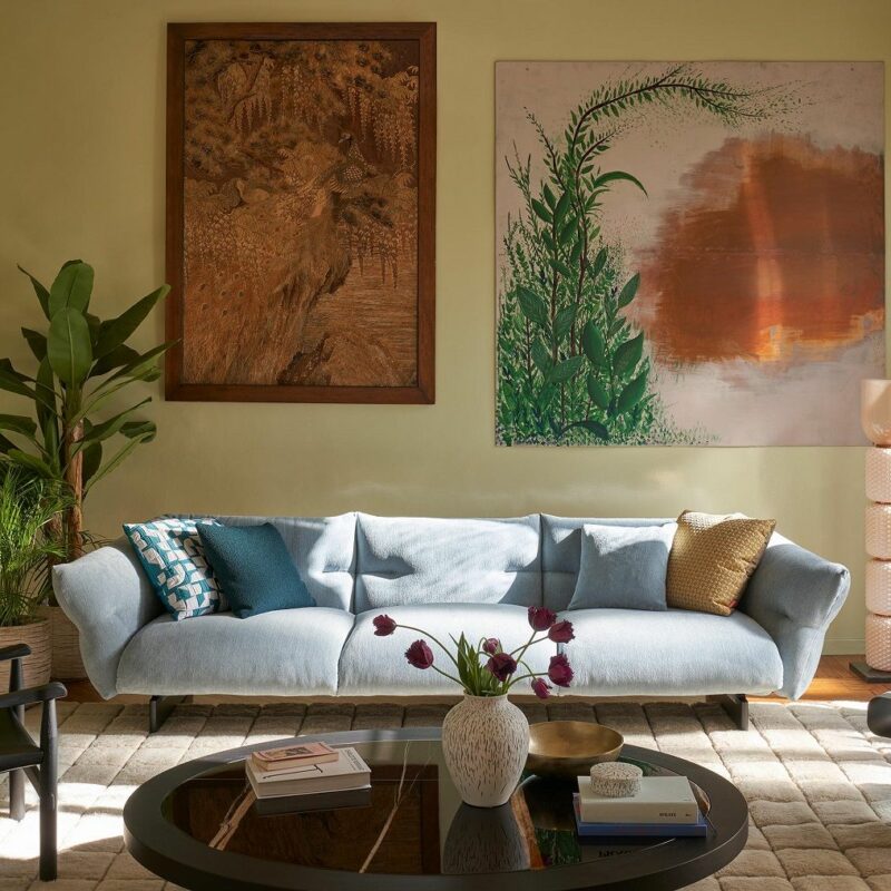 Винтажный стеллаж из массива дуба